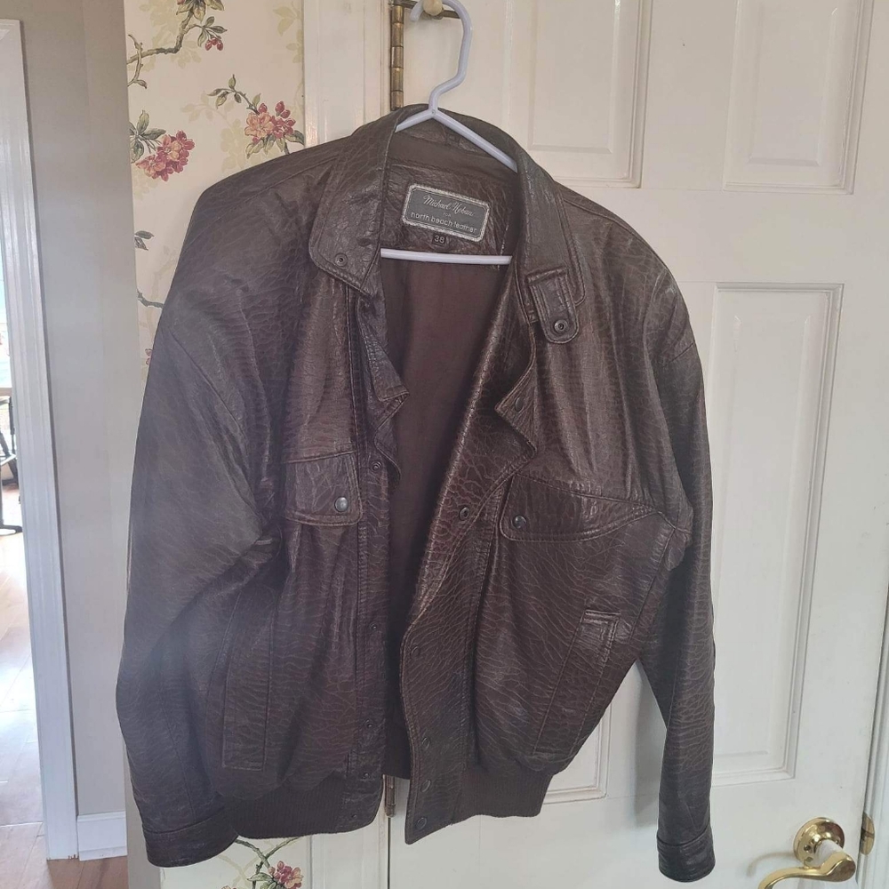 Michael Hoban Leather Jacket